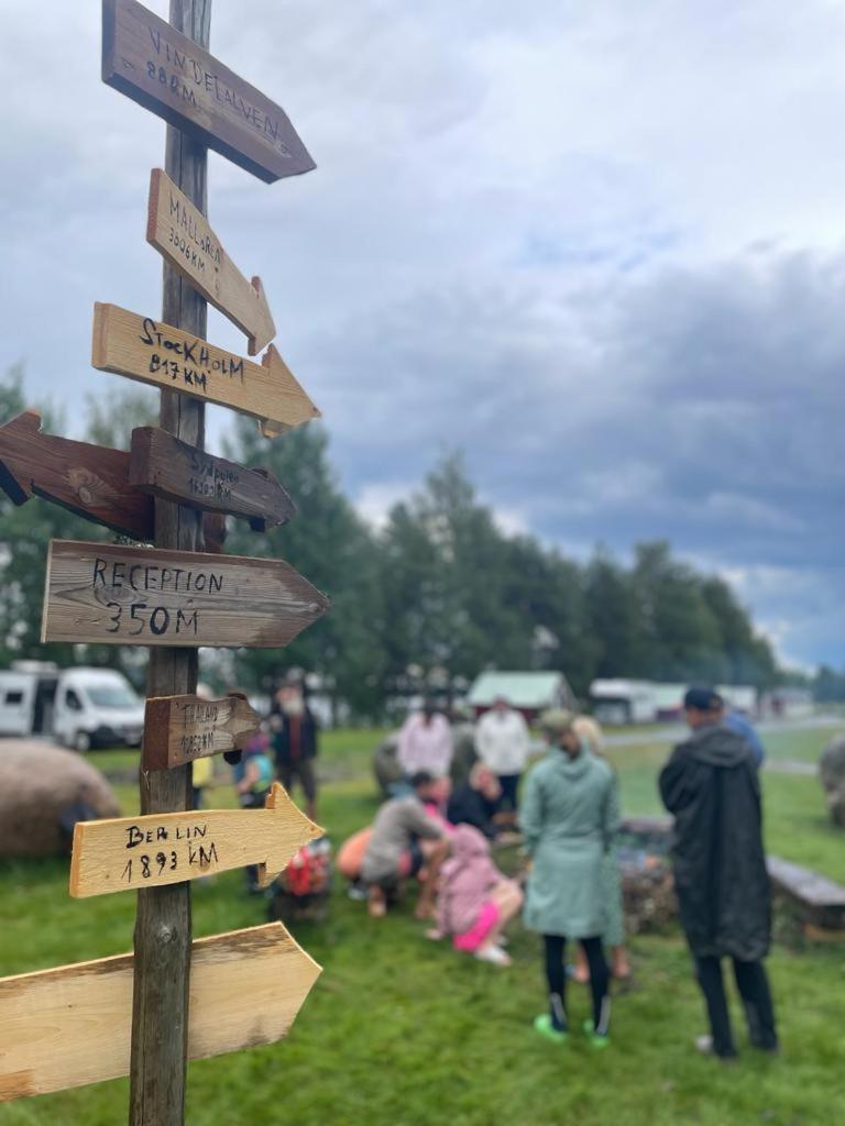 Trollforsen Camping & Cottages Gargnäs Kültér fotó