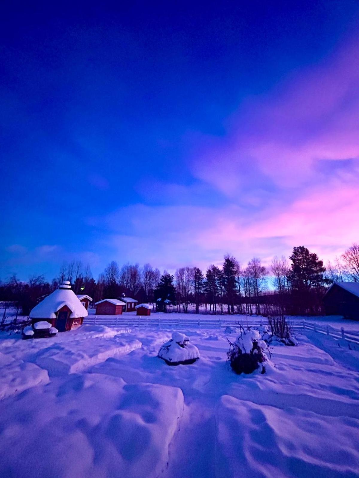 Trollforsen Camping & Cottages Gargnäs Kültér fotó